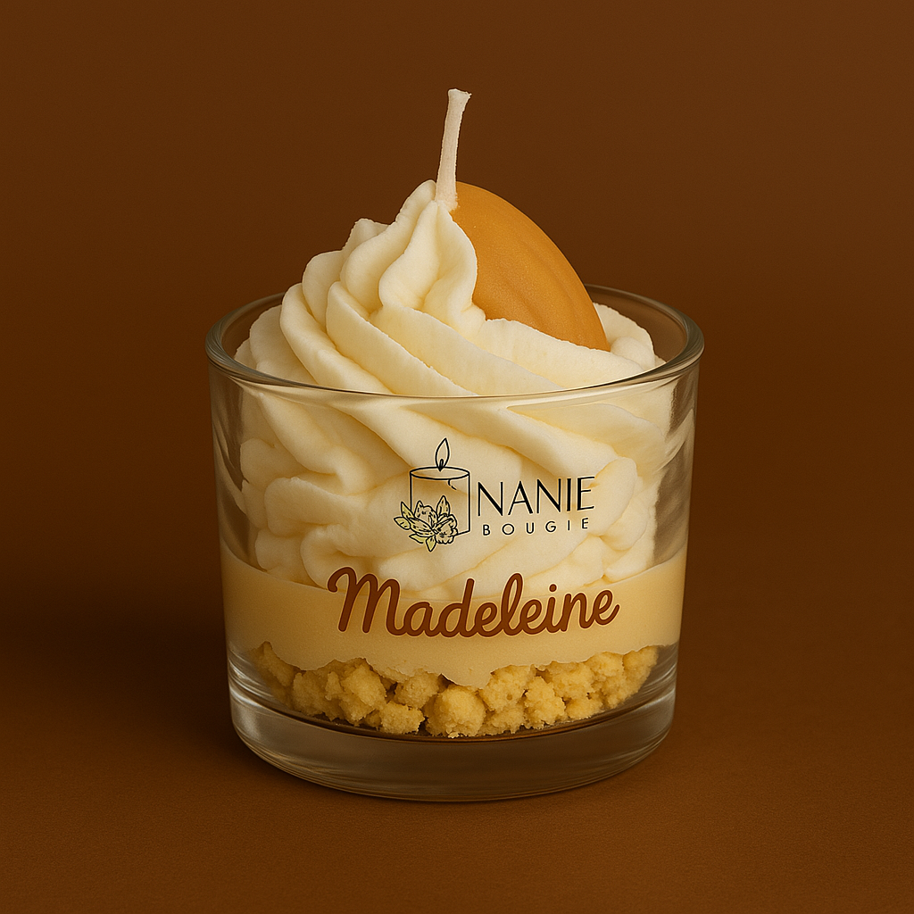 Bougie gourmande - Madeleine