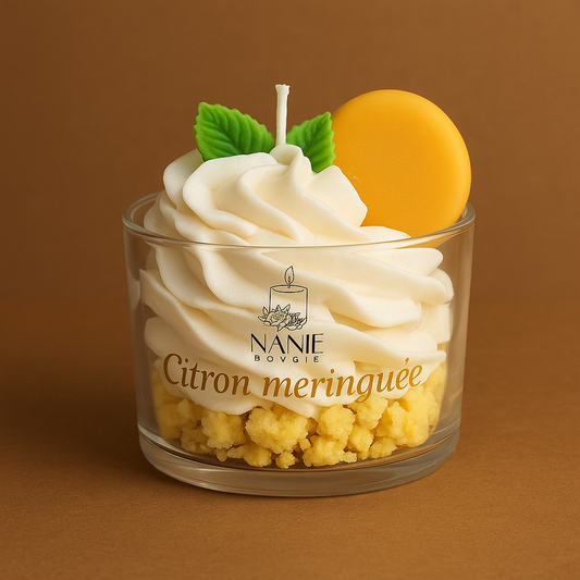 Bougie Gourmande – Citron Meringué