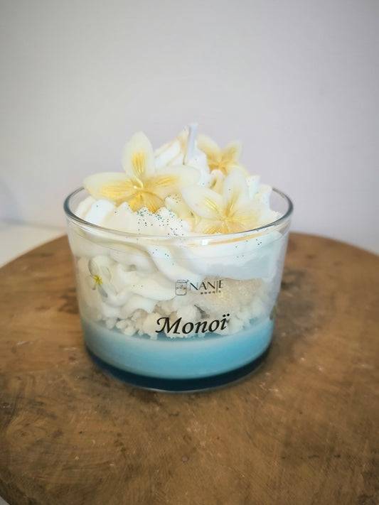 Bougie gourmande - Monoi